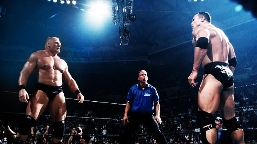 ¡Pelea completa! WWE recordó lucha estelar de La Roca y Brock Lesnar en Summerslam 2002