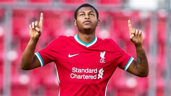 Liverpool le robó un empate a Red Bull Salzburgo gracias al joven Rhian Brewster