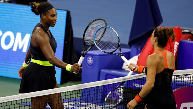 Maria Sakkari sacó del camino a Serena Williams y avanzó a cuartos en Cincinnati