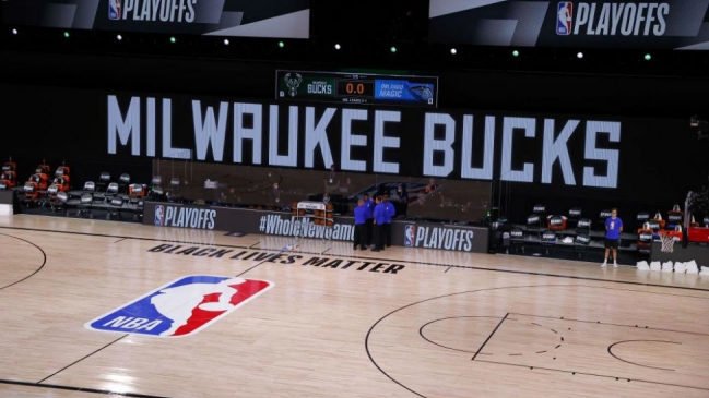 Milwaukee decidió boicotear quinto partido ante Orlando en protesta por ataque de la policía a Jacob Blake