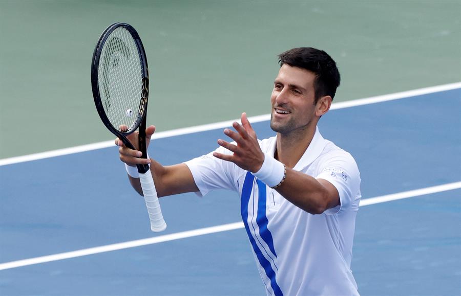 Novak Djokovic aplastó a Jan-Lennard Struff y se metió en semifinales en Cincinnati