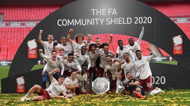 Arsenal se quedó con la Community Shield en dramática definición por penales