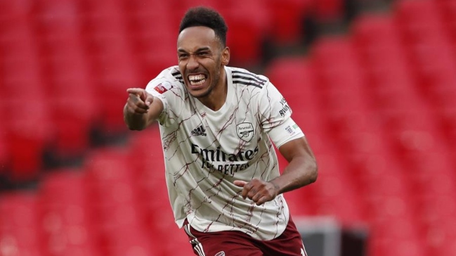 Aubameyang fue figura en el título de Arsenal en la Community Shield