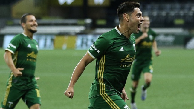 Felipe Mora anotó en un empate llenó de goles entre Portland Timbers y Real Salt Lake en la MLS