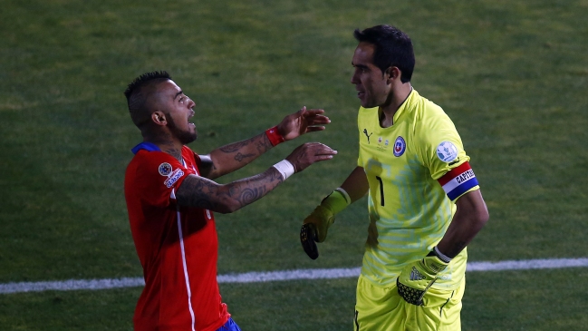 Arturo Vidal sobre Claudio Bravo: Amigos no seremos nunca más