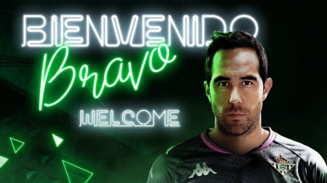 Es oficial: Claudio Bravo es el nuevo arquero de Real Betis