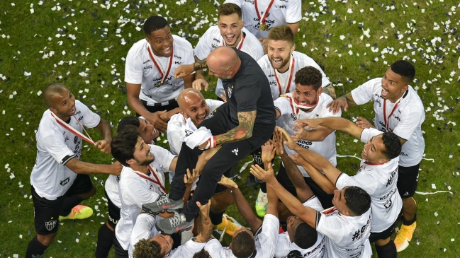 Jorge Sampaoli se coronó campeón del torneo estadual con Atlético Mineiro