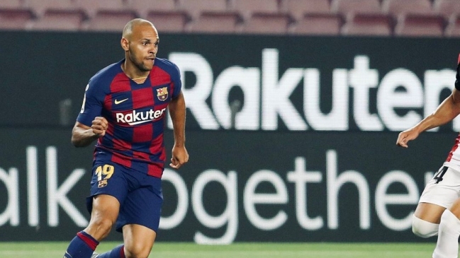 Martin Braithwaite solo se ve en Barcelona y negó ofertas de otros clubes