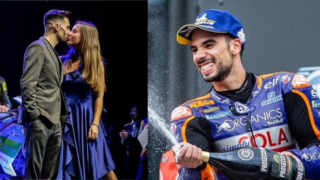 Piloto de MotoGP anunció matrimonio con su hermanastra tras larga relación secreta
