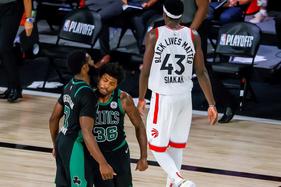 Tambalea el campeón: Boston Celtics se impuso ante los Raptors y aumentó ventaja en la semifinal del Este