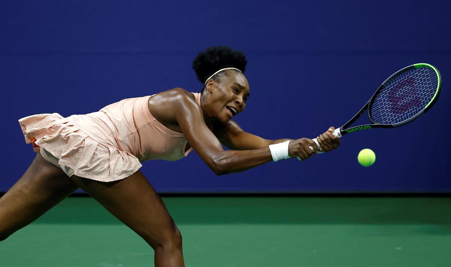 Venus Williams se despidió por primera vez en la ronda inicial del US Open