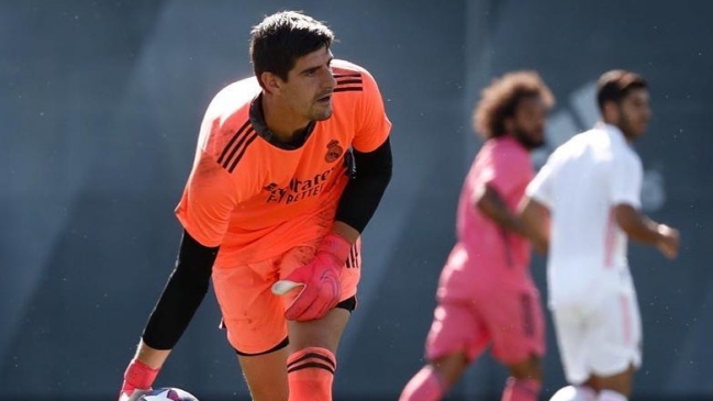 Arquero de Real Madrid Thibaut Courtois arrojó positivo por coronavirus