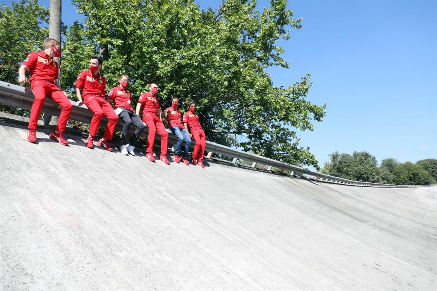 El circuito de Monza vive la previa del Gran Premio de Italia