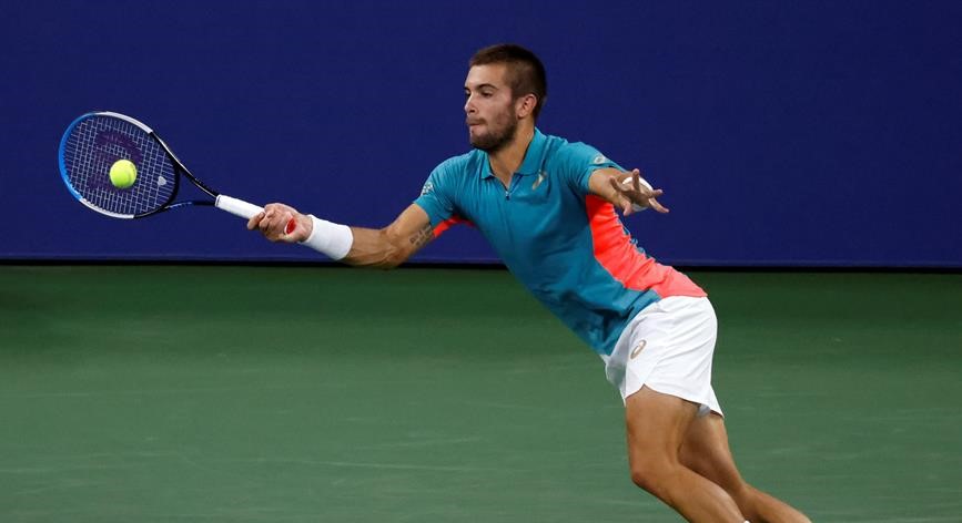 Borna Coric dio la sorpresa en el US Open al eliminar a Stefanos Tsitsipas