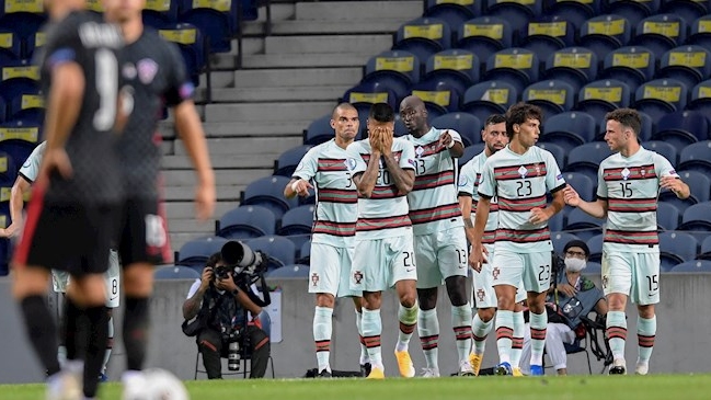 Portugal goleó a Croacia y Francia se impuso ante Suecia en la Nations League