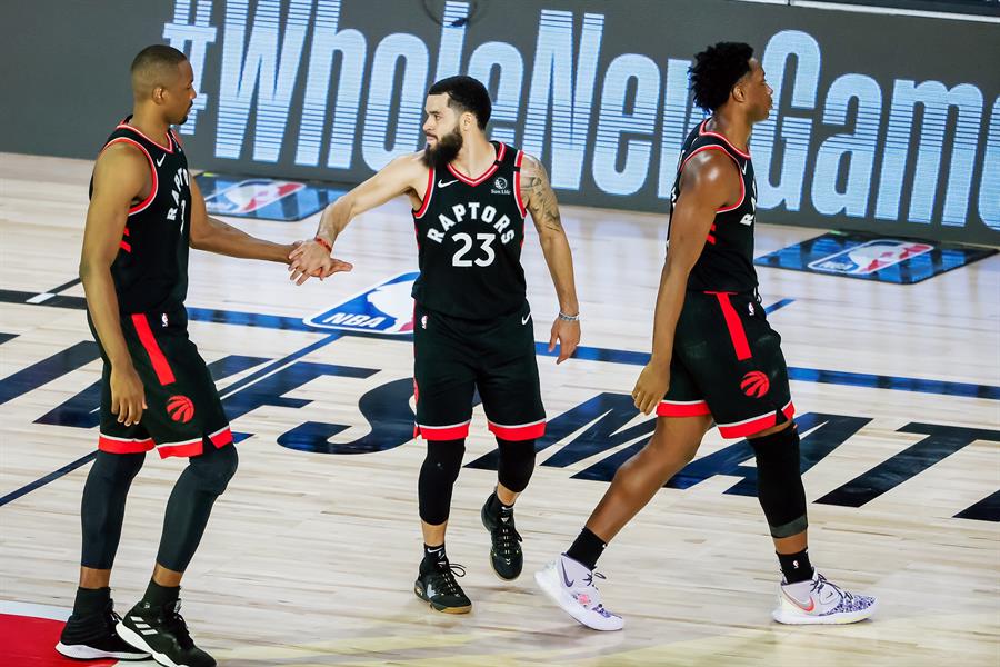 Toronto Raptors despertó para igualar la serie ante Boston Celtics en la NBA