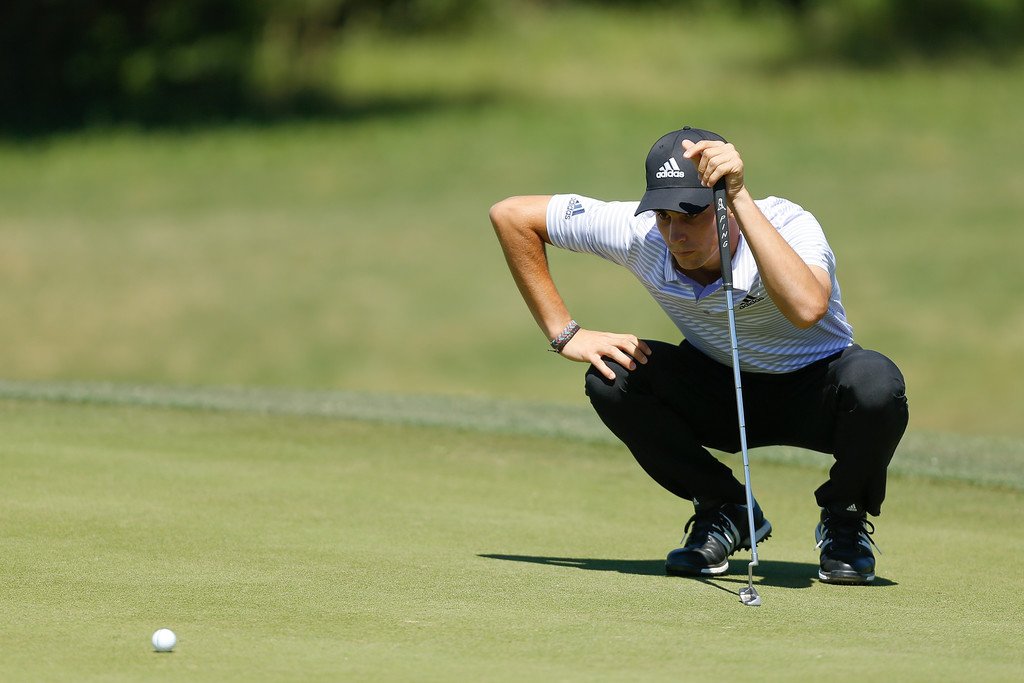 Joaquín Niemann repuntó en el Tour Championship tras la tercera ronda