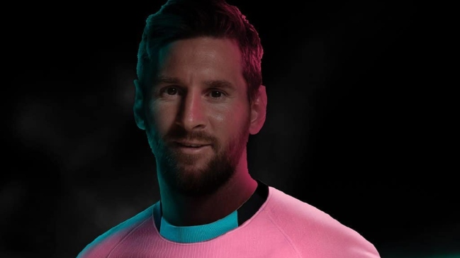 Lionel Messi apareció en la presentación de la tercera camiseta de FC Barcelona