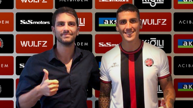 Enzo Roco fue presentado como nuevo refuerzo de Fatih Karagümrük de Cristóbal Jorquera