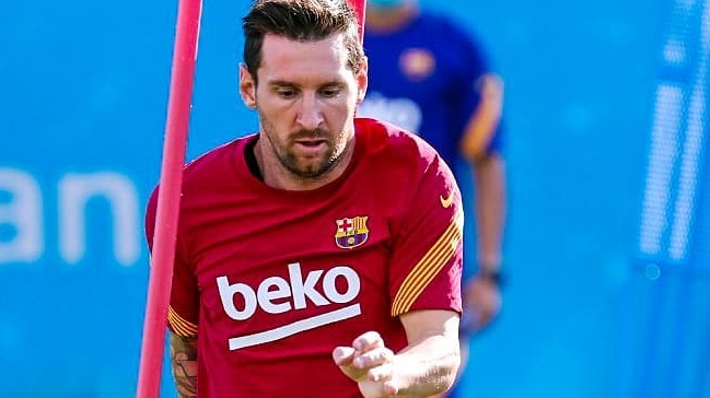 En solitario: Así fue el trabajo que realizó Lionel Messi en su retorno a FC Barcelona