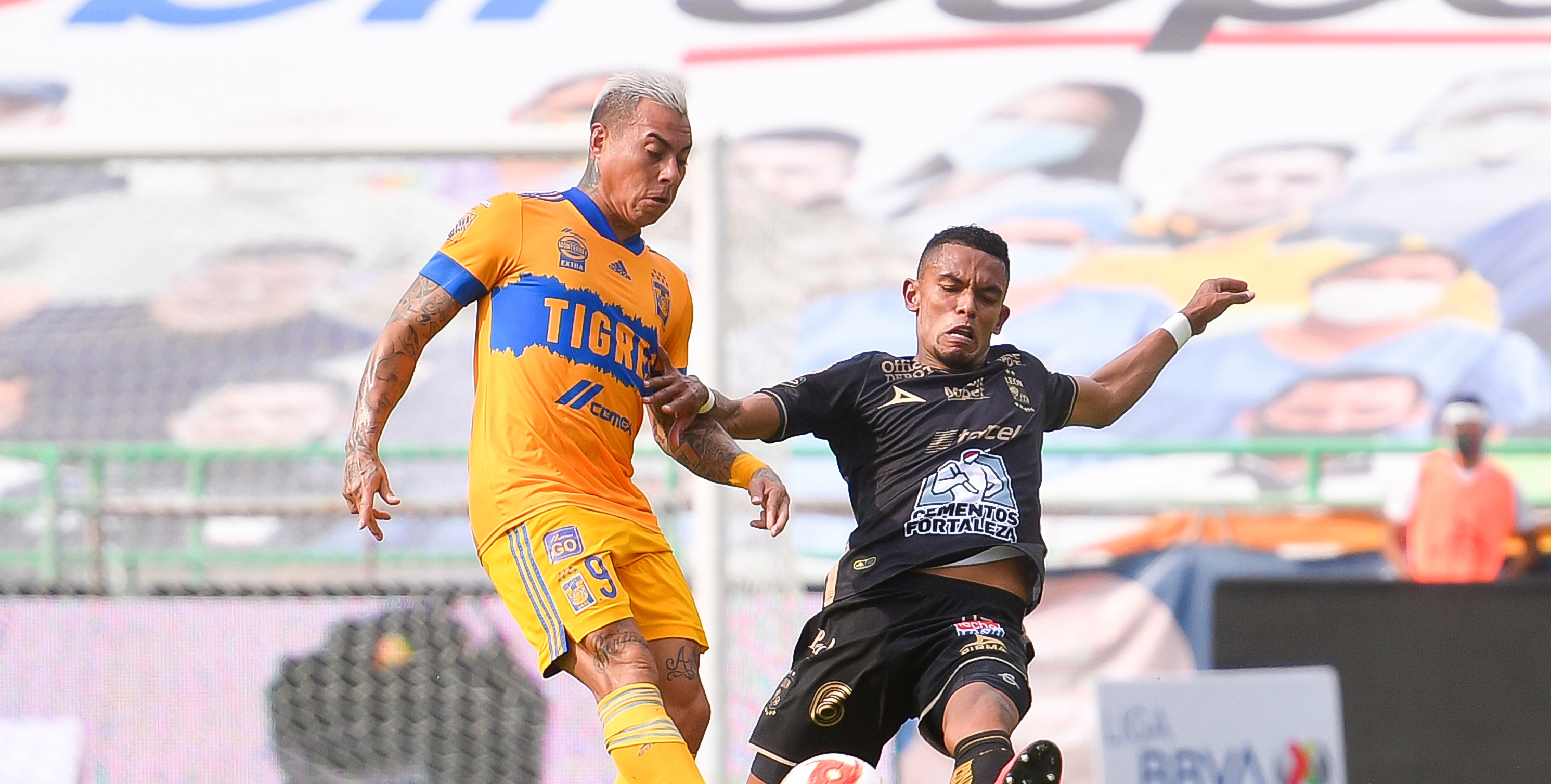 León de Jean Meneses igualó con Tigres de Eduardo Vargas y perdió la chance de ser líder en México