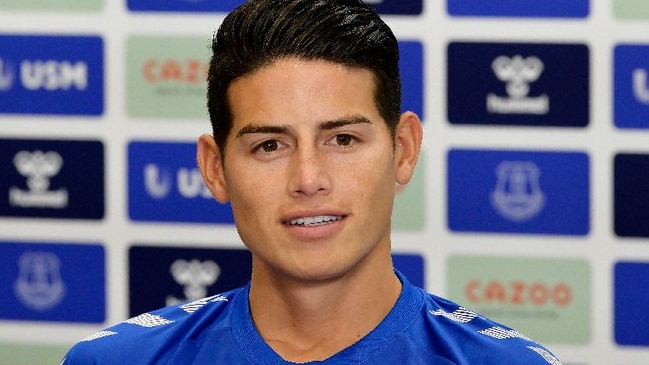 James Rodríguez: El plan en Everton es ganar títulos a largo plazo