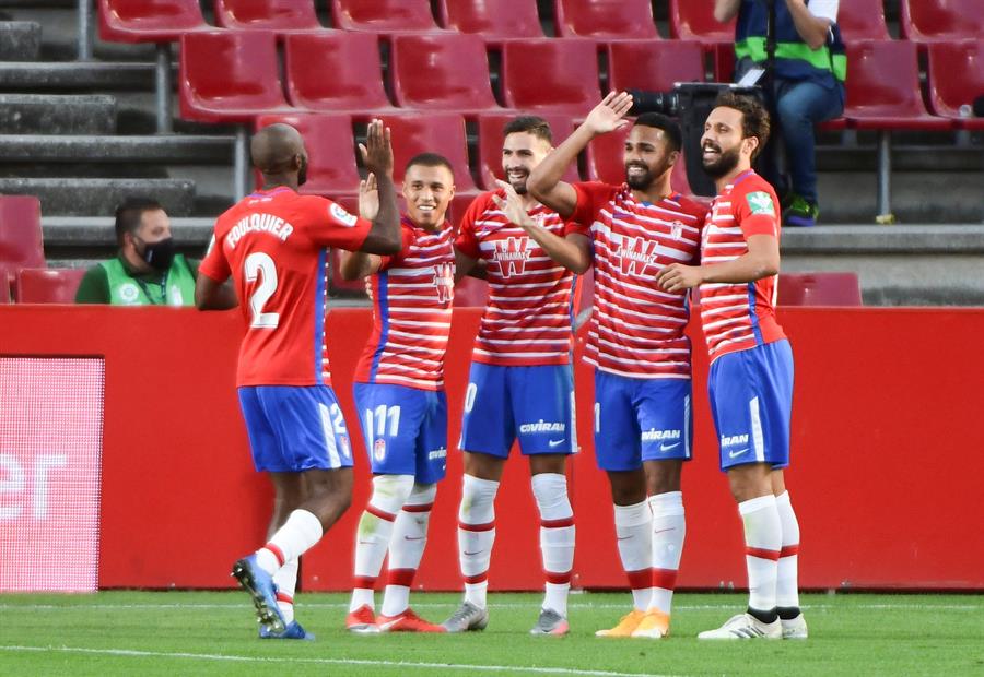 Granada celebró ante Athletic Bilbao en el inicio de la Liga española