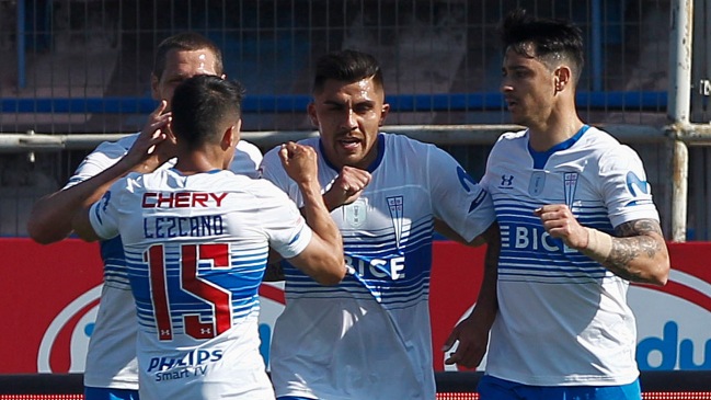 La UC superó cómodamente a Audax, se escapó en el liderato y tomó confianza para la Libertadores
