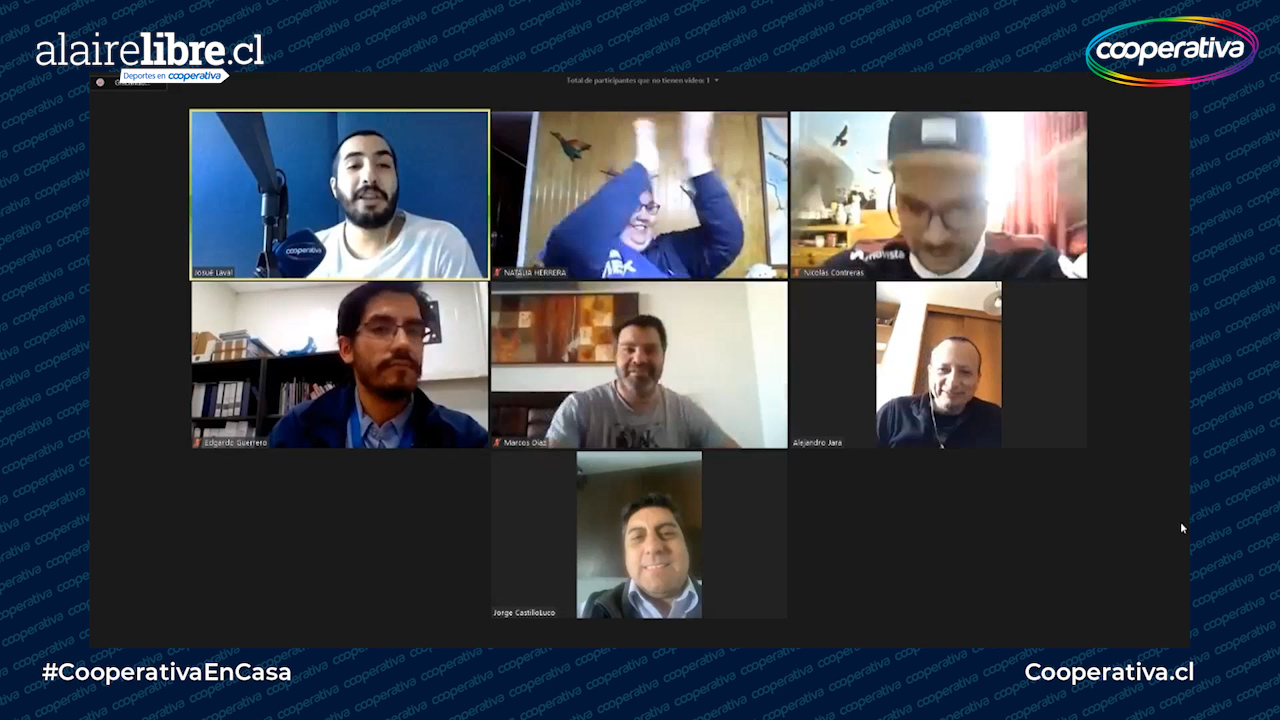 ¡Festejaron los azules! Los ganadores de Hinchada Cooperativa en el triunfo de la U frente a Cobresal