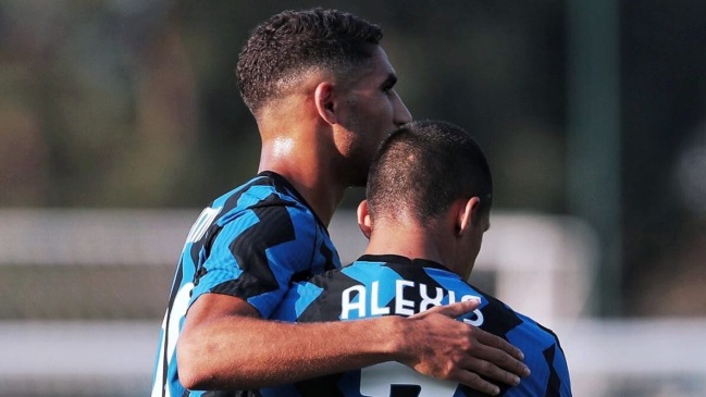 Las magistrales habilitaciones de Alexis Sánchez en goleada de Inter de Milán a Lugano