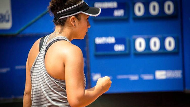 Bárbara Gatica se instaló en la segunda ronda del W15 de Santarem