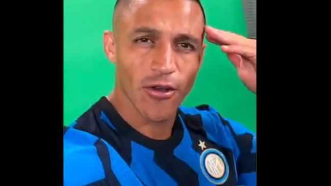 “¡Hola mi gente de Chile!”: El saludo dieciochero de Alexis Sánchez desde Italia