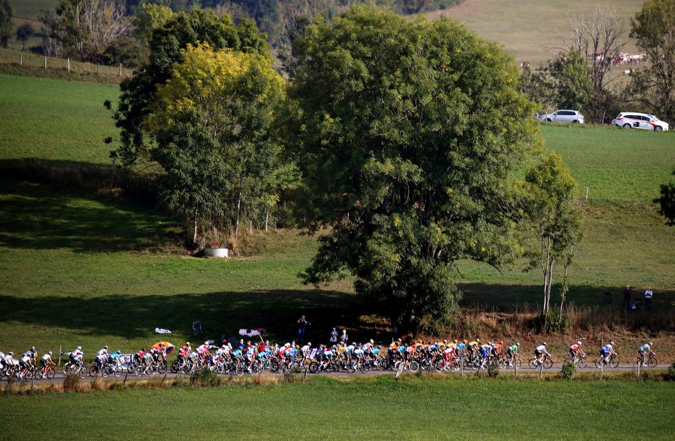 Las bellas postales que dejó la etapa 19 del Tour de Francia en la ruta rumbo a Champagnole
