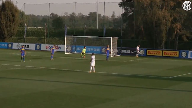 El oportuno gol de Alexis Sánchez en la goleada de Inter de Milán sobre Carrarese