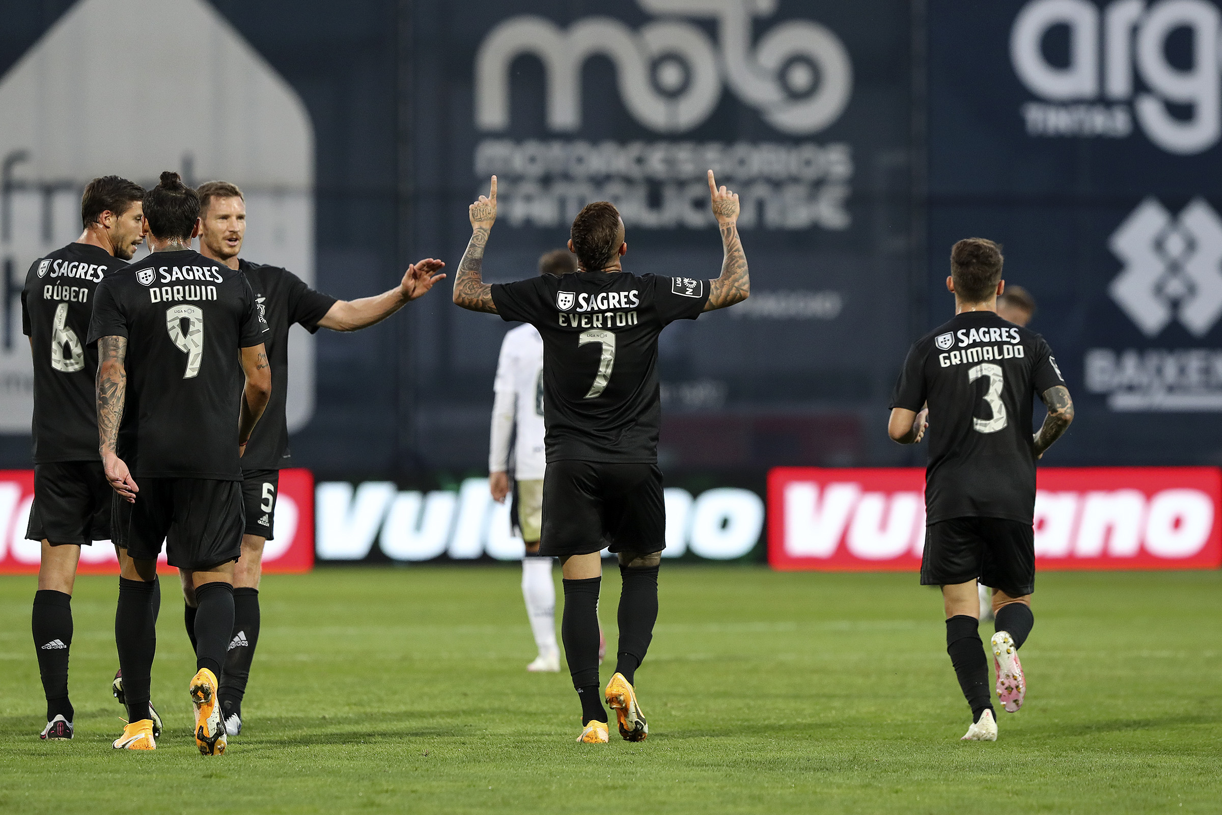 Benfica de Jorge Jesús celebró una goleada en la primera fecha de la liga de Portugal