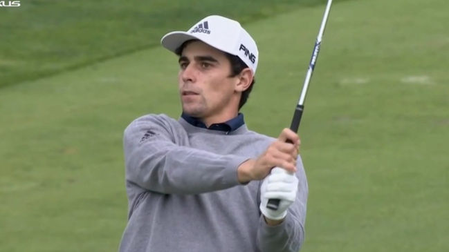 Joaquín Niemann pasó el corte tras la segunda jornada del US Open del PGA