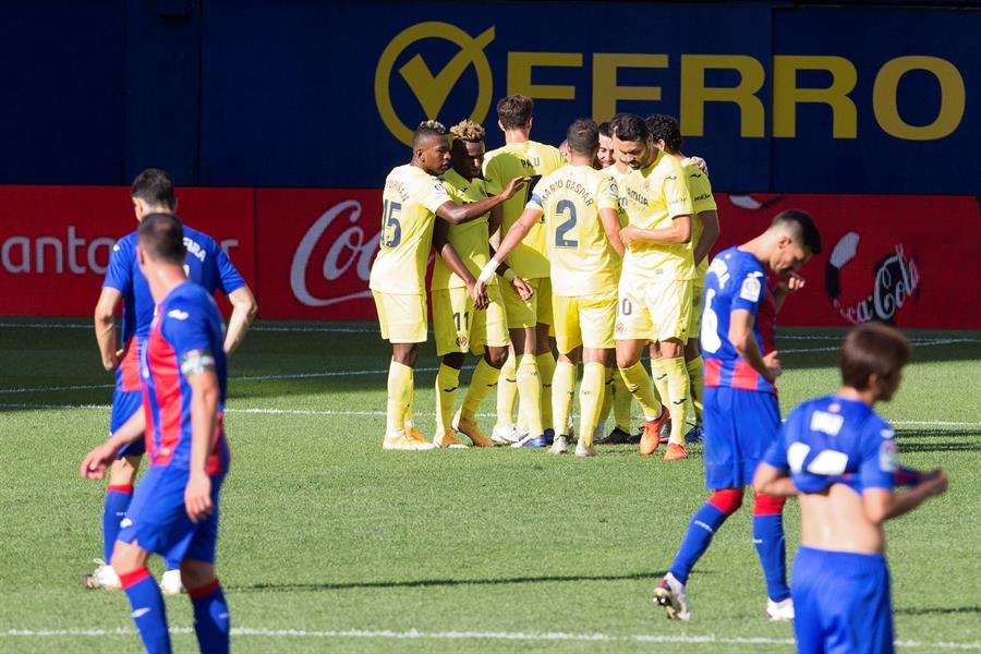 Villarreal derrotó a Eibar en el arranque de la segunda fecha de la liga española