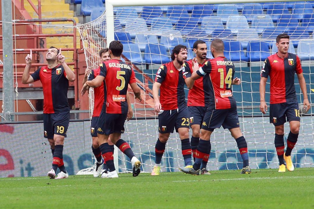 Crotone no contó con Luis Rojas goleada sufrida ante Genoa en la Serie A