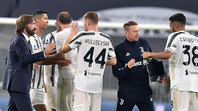Juventus derribó a Sampdoria en el debut oficial de Andrea Pirlo como entrenador