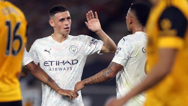 Phil Foden y Kevin De Bruyne guiaron la victoria del City sobre Wolves en la Premier