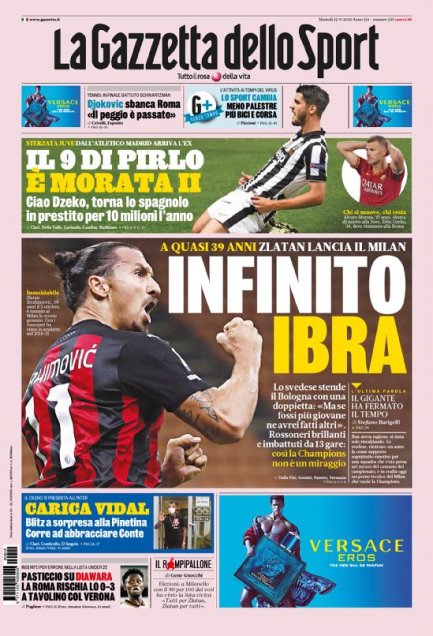 “Conte abraza a Arturo”: Prensa italiana hizo eco del primer día de Vidal en Inter de Milán