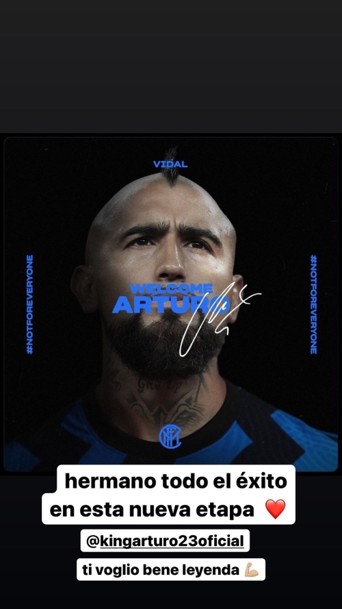 Gary Medel “bendijo” el fichaje de Arturo Vidal en Inter de Milán