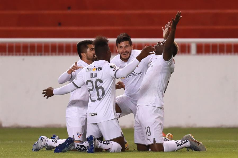 Liga de Quito doblegó a Sao Paulo y se afirmó como líder de su grupo en la Libertadores