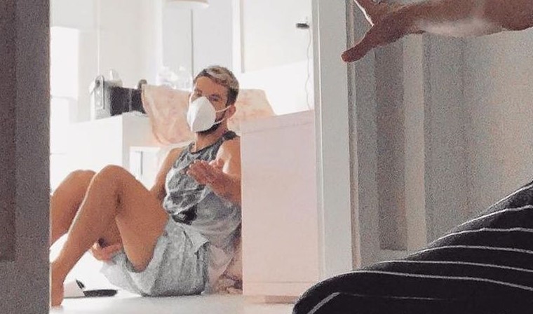 Mauricio Isla volvió a Río de Janeiro y compartió desde su casa registros del confinamiento