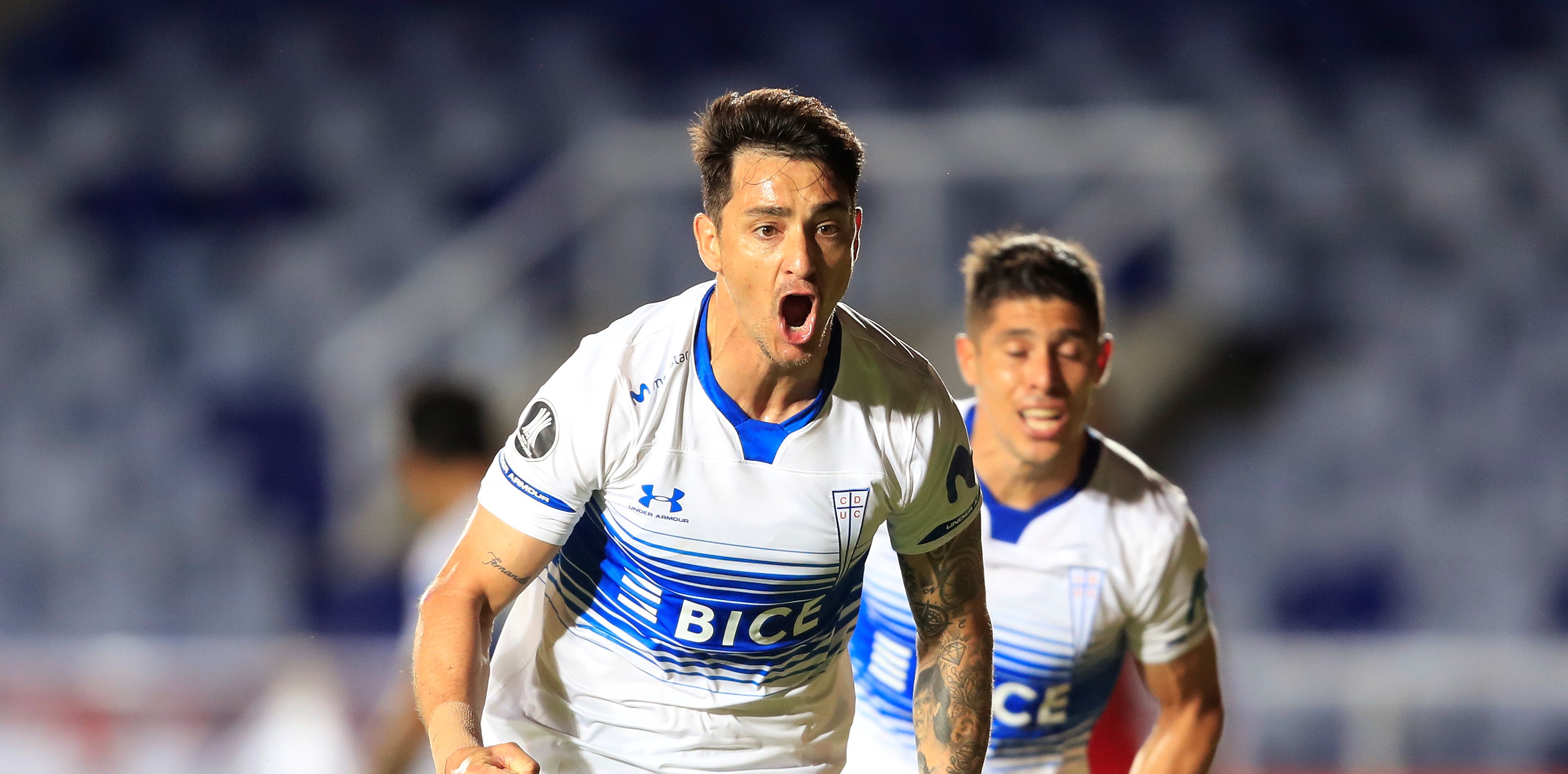 Fernando Zampedri aprovechó su oportunidad y logró el empate de la UC ante América de Cali