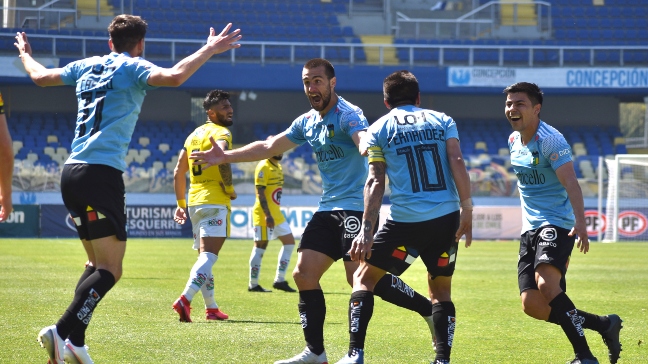 O’Higgins venció a U. de Concepción y tomó un respiro en la tabla