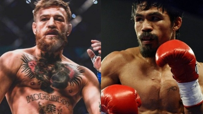 ¡Una bomba para los fanáticos! Connor McGregor anunció una pelea contra Manny Pacquiao