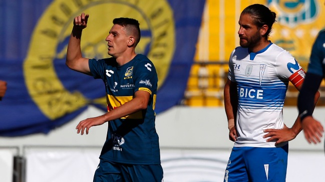 Maximiliano Cerato anotó con un espléndido sombrero para dar vuelta el duelo ante la UC