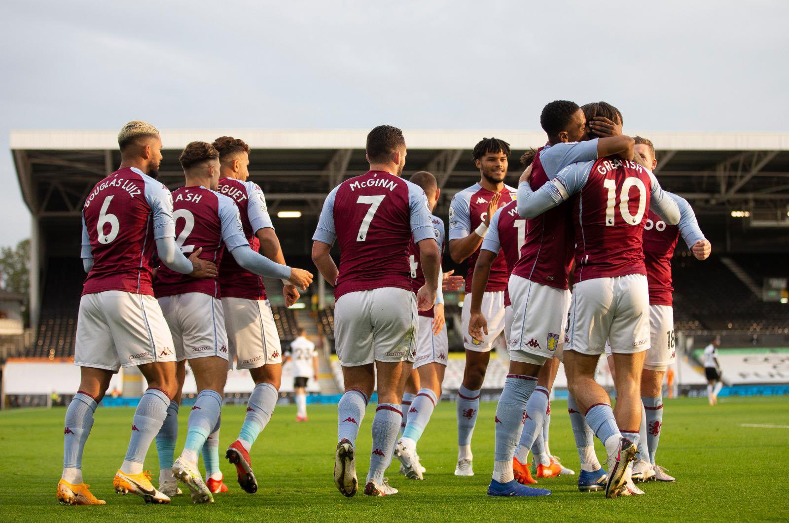 Aston Villa sumó su segundo triunfo en la Premier League tras batir a Fulham