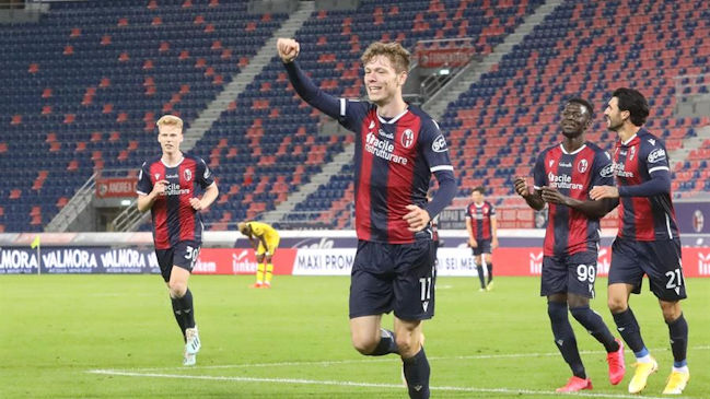 Gary Medel volvió a jugar y dio una asistencia en el triunfo de Bologna sobre Parma